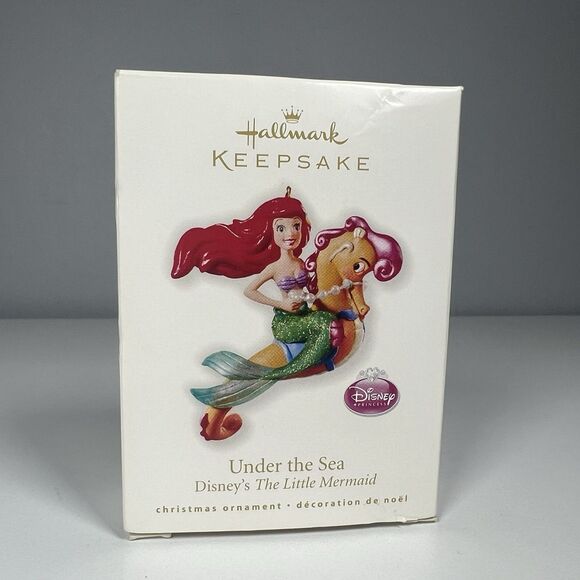 Hallmark Keepsake Under The Sea Little Mermaid Ariel DISNEY ORNAMENT 2010 - Picture 1 of 3